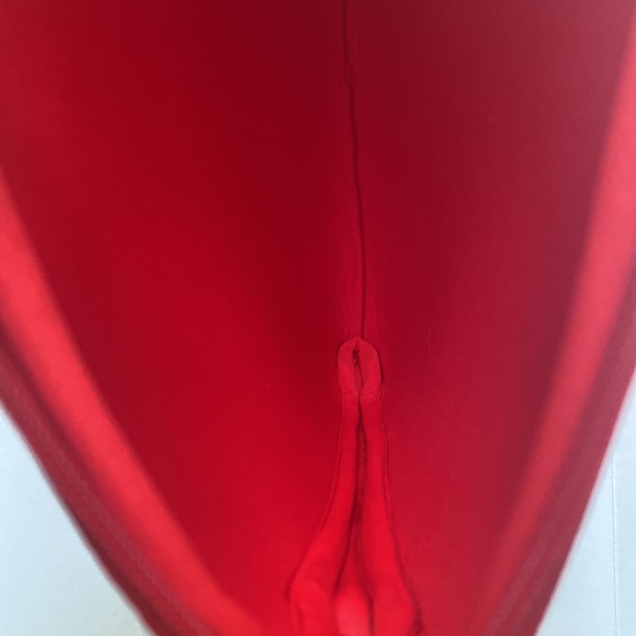 NWOT CASE LOGIC 14” tomato red neoprene laptop zipper pouch - perfect never used - Picture 9 of 12